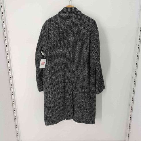 ハレ HARE BISHU 尾州 ヘリンボーン チェスターコート メンズ JPN:L